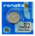 Pilas Baterías Para Reloj Renata Silver 371 Distribuidor - comprar online