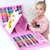 Set De Arte Para Niños 208 Piezas Crayon Art Set Color Rosa - comprar online
