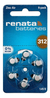 Pilas Renata Audifono 312 Pr41 Marrón Blister X 6 Unidades