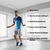 Soga De Salto Ajustable Crossfit Color Negro - comprar online