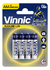 Pilas Aaa Alcalinas Vinnic Caja X 48 Unidades Bp4 Modaxpress