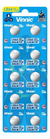 Pilas Lr44 Vinnic X100 Unidades Alcalina L1154f Ag13 A76 - comprar online