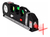 Nivel Laser 3 Burbujas Cruz Horiz Vertical Cinta Métrica
