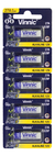 10 Pilas A27 Vinnic 12v Alcalina Controles Remotos Alarmas