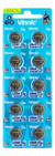 Pilas Lr44 Vinnic X100 Unidades Alcalina L1154f Ag13 A76 - MODAXPRESS Tienda Online Argentina