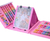 Set De Arte Para Niños 208 Piezas Crayon Art Set Color Rosa