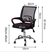 Silla De Oficina Mesh Negro Ergonómica Respaldo Reclinable - tienda online