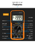 Multímetro Tester Digital Profesional Lcd Grand Dt9205a