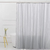 Cortina De Baño A Rayas Elegante Resistente Al Agua 180x180