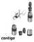 Termo Contigo Color Acero Inoxidable 1183 Ml Pico Matero