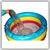 Inflable Pileta Infantil 66 Litros 3 Anillos 76 X 25 Cm Impo - MODAXPRESS Tienda Online Argentina