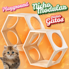 Playground Nicho Modular para Gatos - (cópia)