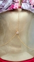 Body chain com ponto de luz em zircônia - comprar online