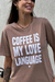 T-shirt COFFEE LANGUAGE