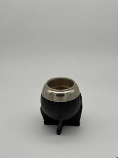 MATE TORPEDO ALPACA LISO VIROLA ANCHA URUGUAYA - comprar online