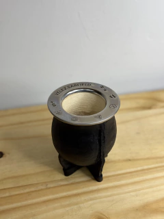 MATE CAMIONERO ACERO LISO (GRABADO VELEZ SARFIELD) - comprar online