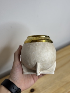 MATE TORPEDO CINCELADO DE BRONCE - comprar online