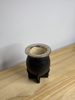 MATE CAMIONERO DE ALPACA CINCELADA - comprar online