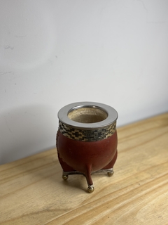 MATE IMPERIAL LISO DE ALPACA C/BASE COMPLETA - comprar online