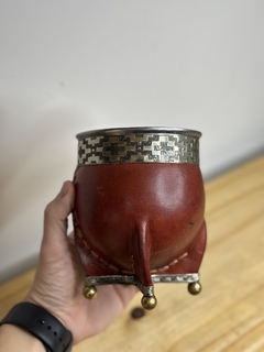 MATE IMPERIAL LISO DE ALPACA C/BASE COMPLETA en internet