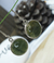 Aretes colgantes plata piedra aventurina - Rumiyana