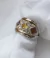 Anillo en plata 925 circones de colores