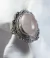 Anillo en plata 925 con cuarzo rosa - comprar online
