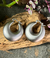 Candongas mate - Covergold color plata - Rumiyana