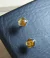 Aretes con flor inmortalizada - Rumiyana