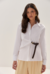 Camisa com Detalhe Cinto - comprar online