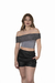 Blusa Cuello Bote - tienda online