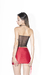 Strapless negro de tul 
