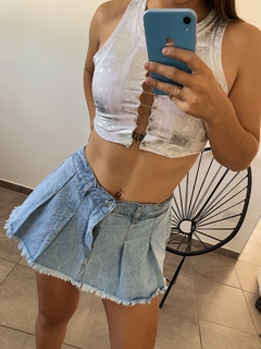 Mini Jean Tableada - comprar online