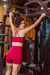 Short Slim Fit Be Strong Marsala na internet