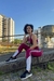 Calça Legging Kitsch Fit Marsala Mix - loja online