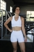 Short Core Power Empina Bumbum Branco