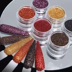 Glitter Para Uñas X 6
