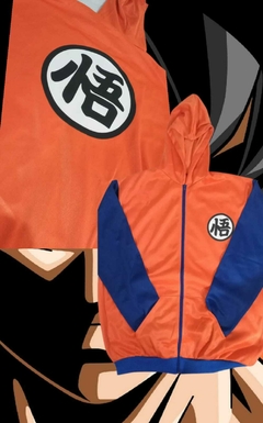 Campera Goku con capucha