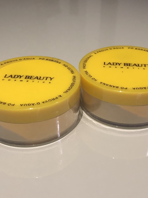Pó Banana HD Ultra À Prova D'Água - Lady Beauty