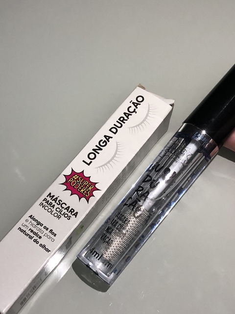 Máscara para cílios incolor - Super Poderes