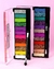 Paleta de Sombras + Glitter Color Shock 12 Núcleos - Rosa 21
