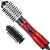 Escova rotativa 2 em 1 styler escova giratória de ar quente modelador