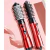 Escova rotativa 2 em 1 styler escova giratória de ar quente modelador - comprar online