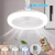 Lâmpada Com Ventilador Luz De Teto Com Controle Ultra Silencioso Led 30w na internet