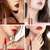 Conjunto impermeável de batom fosco para mulheres, batom nude, pigmento vermelho, brilho labial e bolsa Chaming Chain na internet