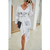 Vestido elegante maxi de manga comprida - Belle Boutique