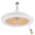 Lâmpada Com Ventilador Luz De Teto Com Controle Ultra Silencioso Led 30w - comprar online
