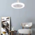 Lâmpada Com Ventilador Luz De Teto Com Controle Ultra Silencioso Led 30w - comprar online