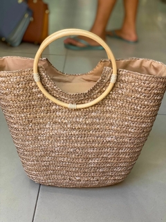 Bolsa De Praia Feminina De Palha - Diva Bolsas