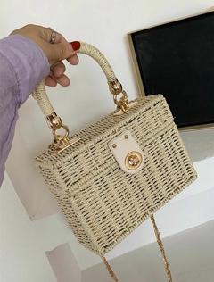 Bolsa de Praia Quadrada Versátil Feminina